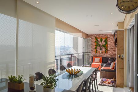 Varanda gourmet de apartamento à venda com 3 quartos, 147m² em Centro, São Bernardo do Campo