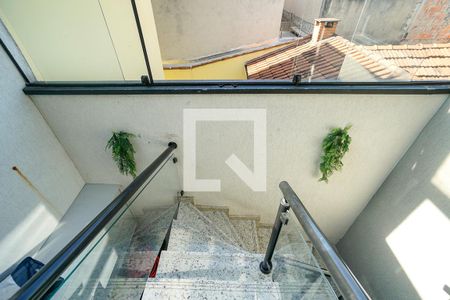 Casa à venda com 115m², 3 quartos e 3 vagasEscada da garagem