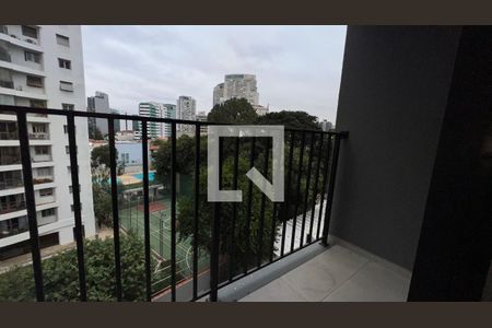 Sacada de apartamento à venda com 1 quarto, 27m² em Pinheiros, São Paulo
