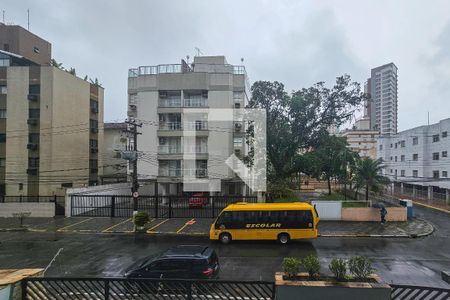 Varanda vista de apartamento para alugar com 3 quartos, 115m² em Enseada, Guarujá