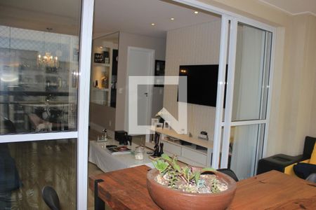 Apartamento à venda com 87m², 2 quartos e 2 vagasVaranda gourmet da sala