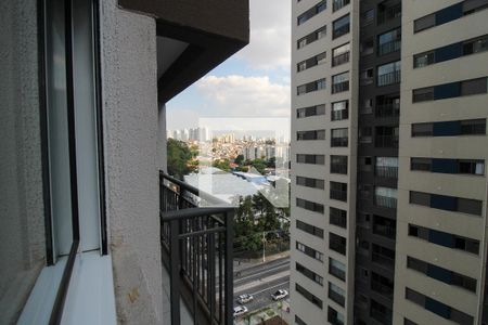 Vista da Suíte de apartamento para alugar com 1 quarto, 31m² em Vila Sônia, São Paulo