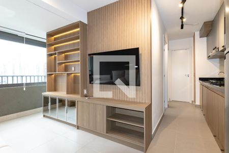 Sala de apartamento para alugar com 2 quartos, 40m² em Moema, São Paulo
