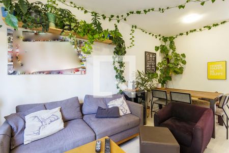 Sala de apartamento à venda com 2 quartos, 90m² em Indianópolis, São Paulo