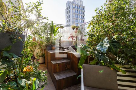 Varanda da sala  de apartamento à venda com 2 quartos, 90m² em Indianópolis, São Paulo