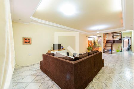 Sala de casa para alugar com 3 quartos, 395m² em Vila Curuca, Santo André