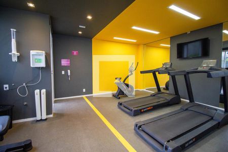 Apartamento para alugar com 40m², 2 quartos e sem vaga Apartamento para alugar com 40m², 2 quartos e sem vagaÁrea comum - Academia