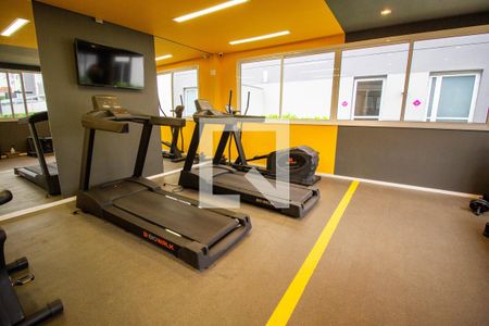 Apartamento para alugar com 40m², 2 quartos e sem vaga Apartamento para alugar com 40m², 2 quartos e sem vagaÁrea comum - Academia