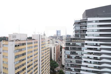 Vista da Sacada de apartamento à venda com 1 quarto, 78m² em Pinheiros, São Paulo