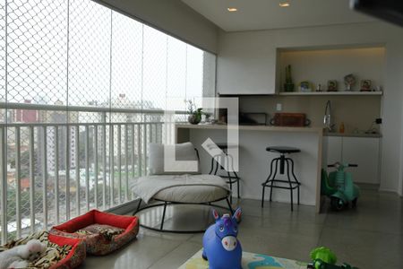 Varanda gourmet de apartamento à venda com 2 quartos, 155m² em Centro, São Bernardo do Campo