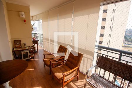 Varanda da Sala de apartamento à venda com 3 quartos, 187m² em Vila Sônia, São Paulo