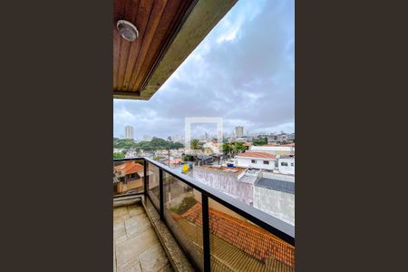 Varanda da Sala de apartamento à venda com 4 quartos, 143m² em Mooca, São Paulo