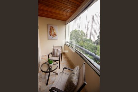 Varanda da Sala de apartamento à venda com 3 quartos, 110m² em Chácara Agrindus, Taboão da Serra