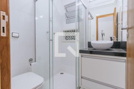 Banheiro do Quarto 1 de casa para alugar com 2 quartos, 120m² em Conjunto Residencial Trinta E Um de Marco, São José dos Campos