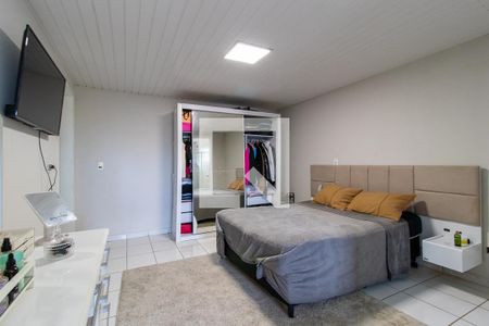 Quarto 1 suite de casa para alugar com 3 quartos, 100m² em Santa Cândida, Curitiba