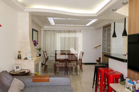 Sala de casa de condomínio à venda com 3 quartos, 162m² em Mauá, São Caetano do Sul