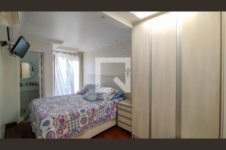 Suíte de casa de condomínio à venda com 3 quartos, 162m² em Mauá, São Caetano do Sul