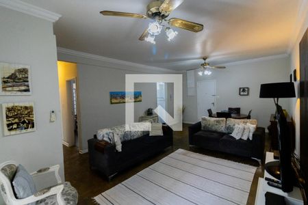 Sala de apartamento para alugar com 3 quartos, 128m² em Pitangueiras, Guarujá