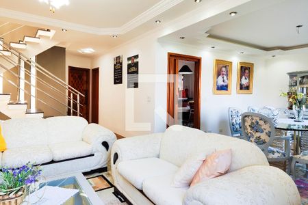Sala de casa à venda com 3 quartos, 391m² em Paraíso, Santo André