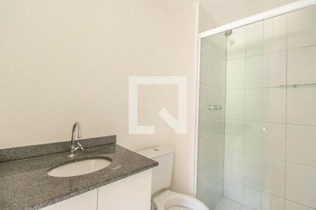 Banheiro da Suíte de apartamento à venda com 1 quarto, 36m² em Ipiranga, São Paulo