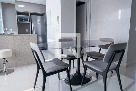 Sala de Jantar de apartamento para alugar com 2 quartos, 82m² em Vila da Serra, Nova Lima