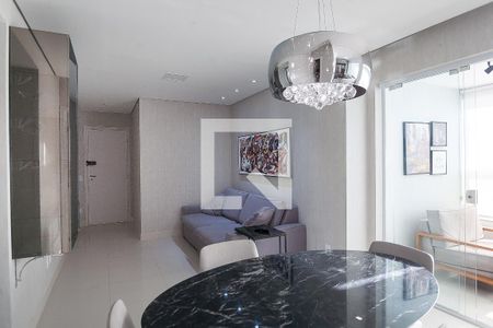 sala de apartamento para alugar com 2 quartos, 82m² em Vila da Serra, Nova Lima