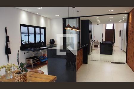 Varanda gourmet de casa de condomínio à venda com 4 quartos, 267m² em Vale Azul, Jundiaí