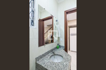 Lavabo de casa de condomínio à venda com 3 quartos, 166m² em Bairro dos Casa, São Bernardo do Campo