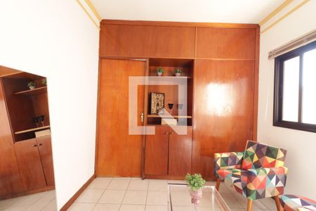 Sala de apartamento para alugar com 1 quarto, 40m² em Jardim Irajá, Ribeirão Preto