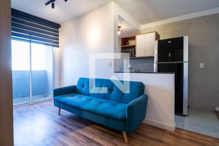 Sala de apartamento para alugar com 1 quarto, 44m² em Jardim São Carlos, Sorocaba