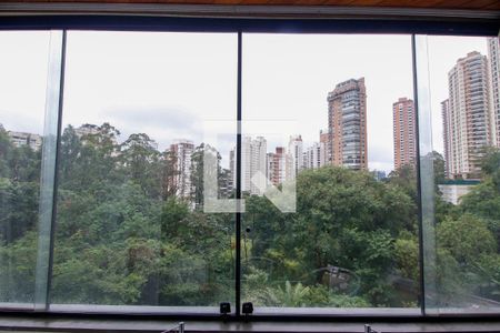 Vista da Sala de apartamento para alugar com 1 quarto, 34m² em Paraíso do Morumbi, São Paulo