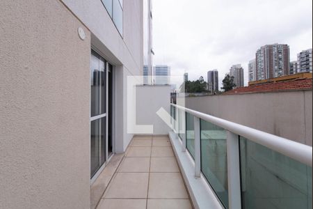 Apartamento para alugar com 40m², 1 quarto e 1 vaga Apartamento para alugar com 40m², 1 quarto e 1 vagaVaranda
