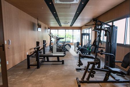 Studio para alugar com 19m², 1 quarto e sem vaga Studio para alugar com 19m², 1 quarto e sem vagaAcademia