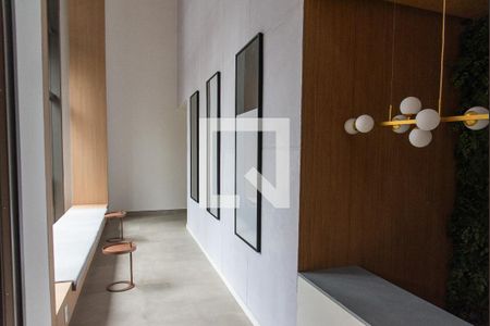 Studio para alugar com 19m², 1 quarto e sem vaga Studio para alugar com 19m², 1 quarto e sem vagaHall de entrada