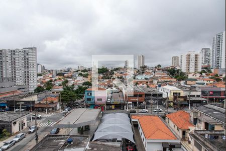 Vista da sala de kitnet/studio à venda com 1 quarto, 19m² em Vila Dom Pedro I, São Paulo