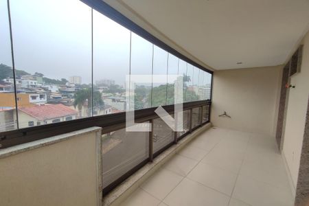Varanda de apartamento para alugar com 2 quartos, 76m² em Pechincha, Rio de Janeiro