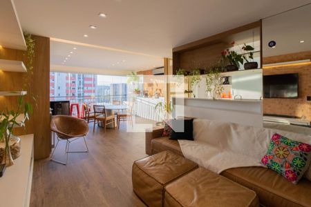 Sala de apartamento para alugar com 2 quartos, 82m² em Jardim Flor da Montanha, Guarulhos