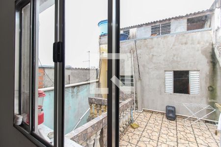 Vista da Sala de casa para alugar com 1 quarto, 40m² em Vila Carmosina, São Paulo