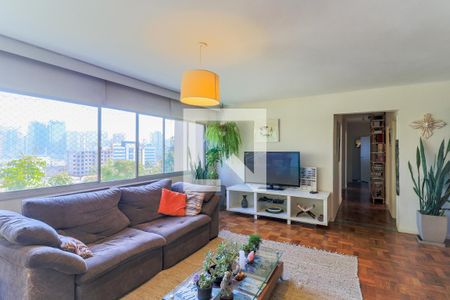Sala  de apartamento à venda com 4 quartos, 185m² em Santo Amaro, São Paulo