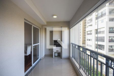 Varanda de apartamento para alugar com 3 quartos, 82m² em Jardim Monte Kemel, São Paulo
