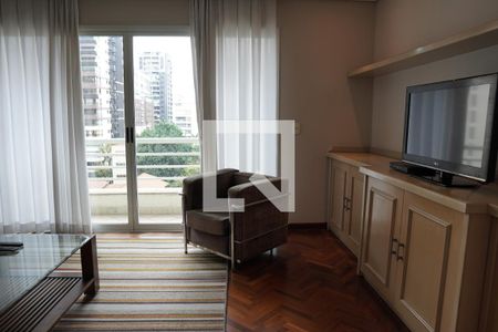 Sala de apartamento à venda com 1 quarto, 53m² em Pinheiros, São Paulo