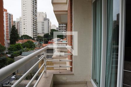 Varanda de apartamento à venda com 1 quarto, 53m² em Pinheiros, São Paulo