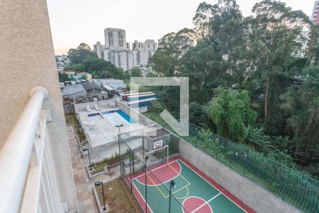 Vista da varanda da sala  de apartamento para alugar com 2 quartos, 51m² em Suiço, São Bernardo do Campo