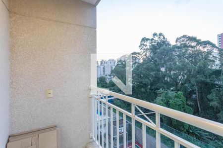 Varanda da sala  de apartamento para alugar com 2 quartos, 51m² em Suiço, São Bernardo do Campo