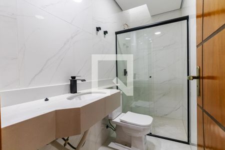 Casa de condomínio à venda com 160m², 3 quartos e 2 vagasBanheiro da Suíte 3