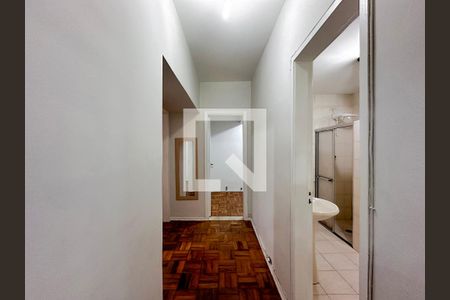 Corredor Quartos de apartamento à venda com 2 quartos, 92m² em Santo Amaro, São Paulo