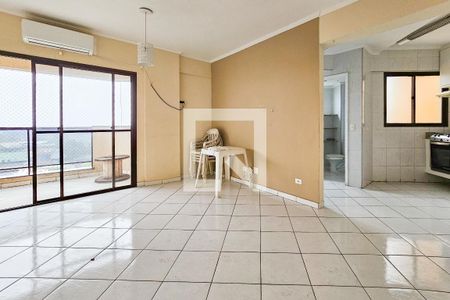 sala de apartamento para alugar com 2 quartos, 74m² em Tortuga, Guarujá