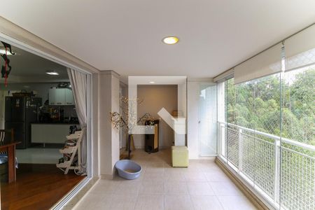 Varanda da Sala de apartamento para alugar com 2 quartos, 109m² em Vila Andrade, São Paulo