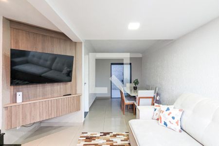 Sala de casa de condomínio à venda com 3 quartos, 120m² em Taboão, São Bernardo do Campo