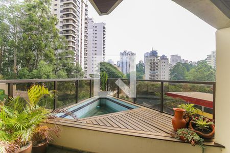 Piscina de apartamento para alugar com 3 quartos, 190m² em Vila Andrade, São Paulo